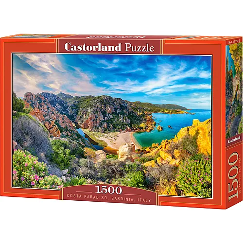 Costa Paradiso, Sardinien, Italien 1500Teile