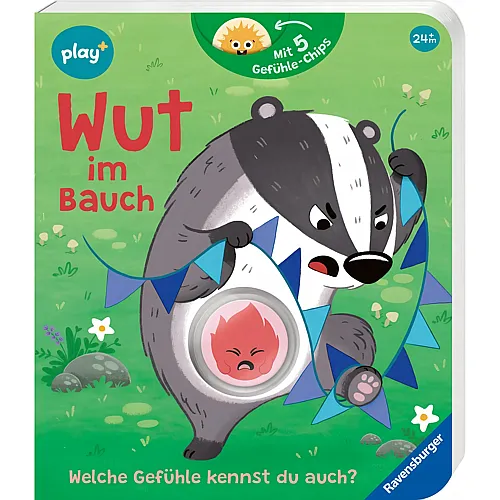Ravensburger play+ Mein lustiges Spielbuch: Wut im Bauch