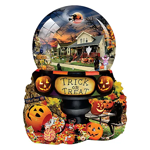 SunsOut Puzzle Lori Schory Halloween Globe - 1000 Teile