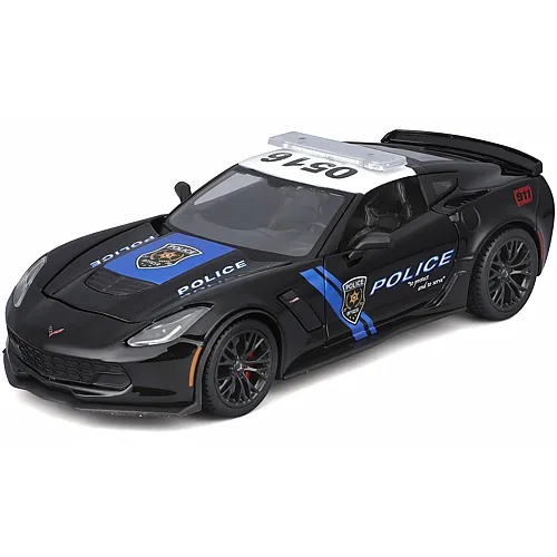 Maisto 1:24 Chevrolet Corvette Z06 2015 Police