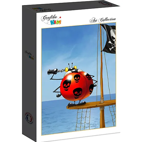 Grafika Puzzle Art Collection Fran�ois Ruyer Grafika Kids Piraten - 12 Teile
