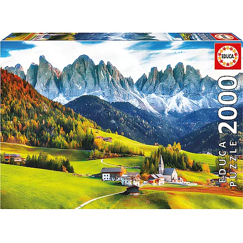 Educa Puzzle Herbst in den Dolomiten (2000Teile)