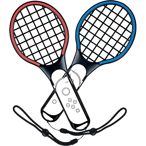 Tennis Rackets Duo Pack Schwarz