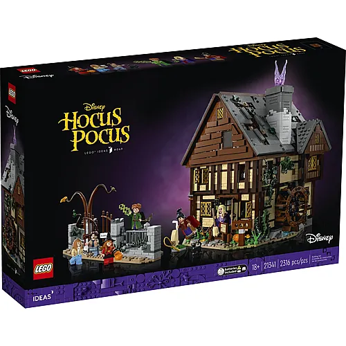 LEGO Ideas Disney Hocus Pocus: Das Hexenhaus der Sanderson-Schwestern (21341)