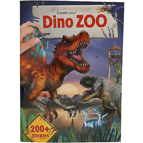 Stickerbuch Zoo DinoWorld