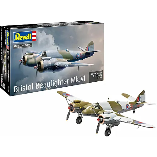 Modellbausatz Bristol Beaufighter Mk. VI - 167 Teile