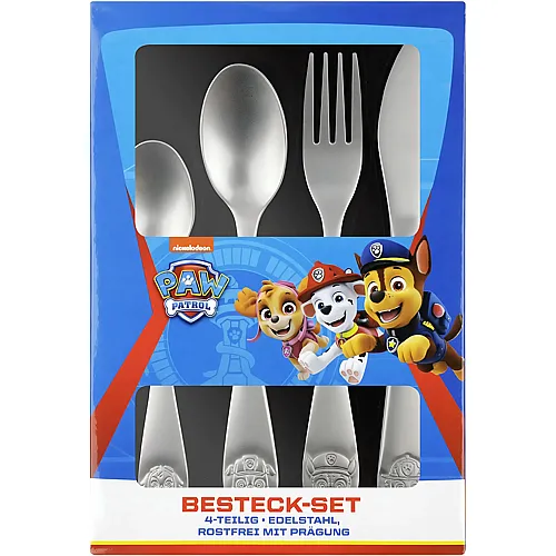Besteck-Set Edelstahl 4Teile