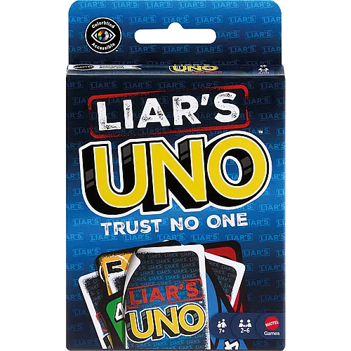 Mattel Games UNO Liars - Mehrsprachig