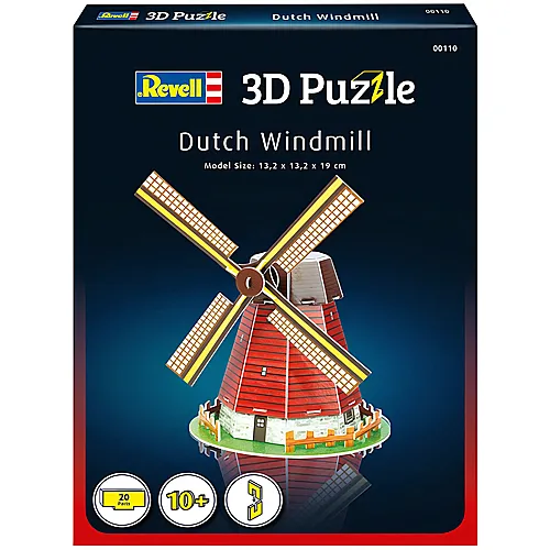 Revell Puzzle Dnische Windmhle (20Teile)