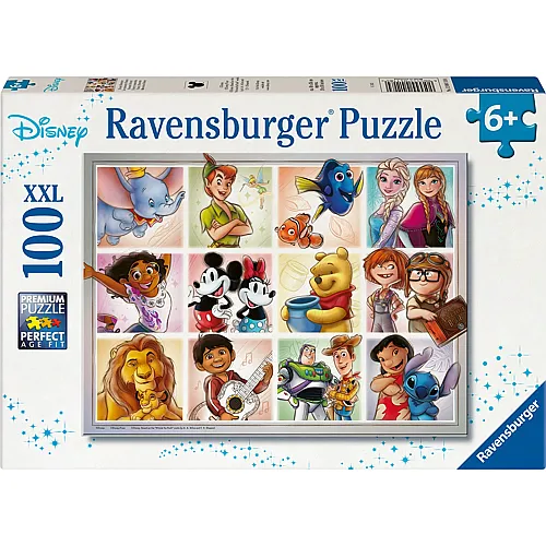 Ravensburger Puzzle Disney Multicharacter - 100 Teile
