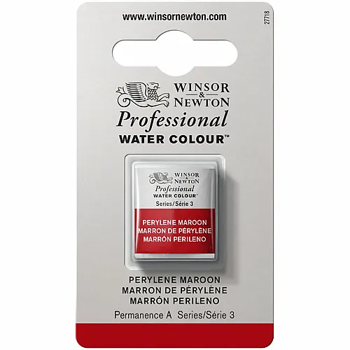 Winsor & Newton W&n Prof. Water Colour 1/2 N�pfchen Perylenkastanie