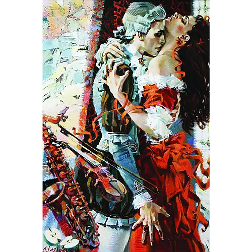 Gold Puzzle K�sse - 1000 Teile
