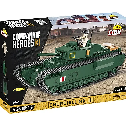 COBI Company of Heroes Panzer Churchill Mk. III (3046)