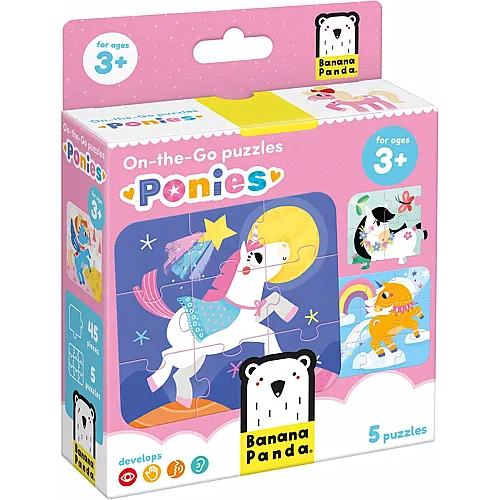 5in1 Ponys f�r unterwegs 9Teile