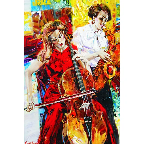 Gold Puzzle Jazz - 1500 Teile