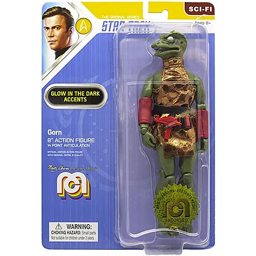 Mego Fig. 20cm Articulee Star Trek Gorn (fr-en)