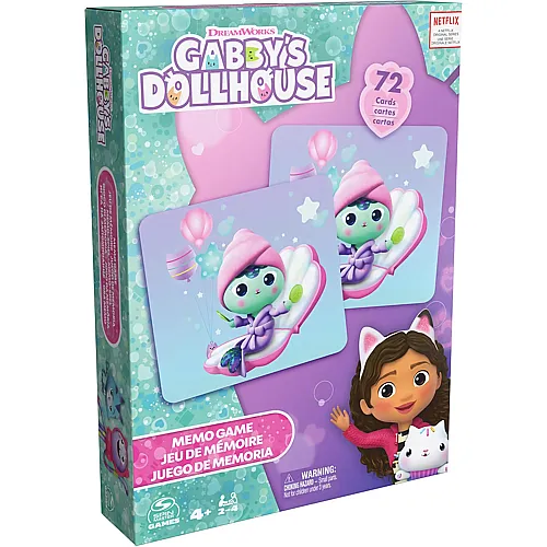 Memo-Spiel Gabby und das Magische Haus
