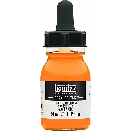Liquitex Lqx Prof. Acrylic Ink 30ml Flasche Fluo Orange