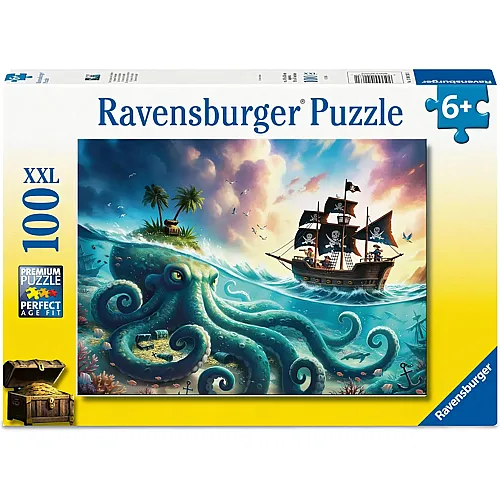 Der Schatz des Kraken 100Teile