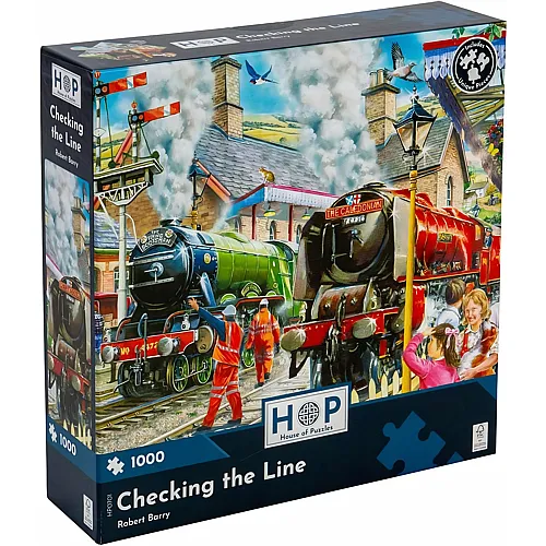 HOP - House of Puzzles Checking the Line - 1000 Teile