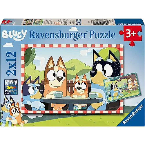 2in1 Bluey Familienzeit 12Teile