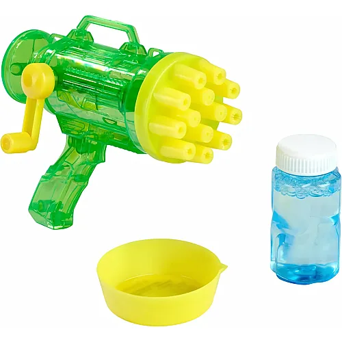 Seifenblasenpistole mit Kurbel