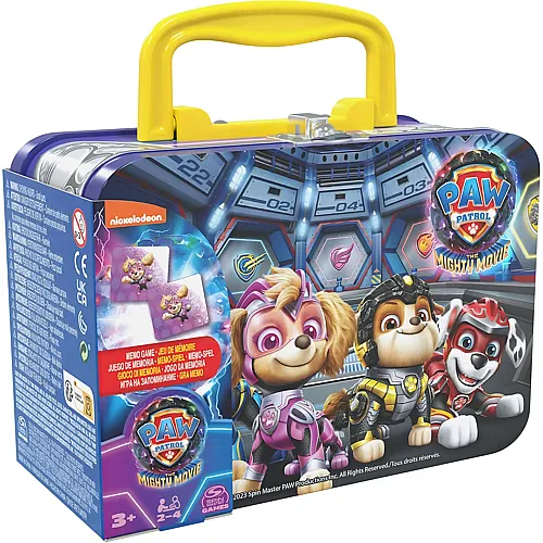 Spin Master Paw Patrol Games PAW Movie2 MemoGm MiniTin