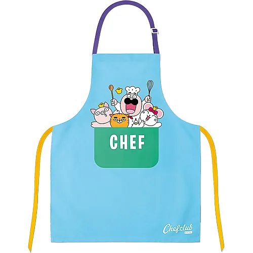 HUCH Sch�rze Chef Blau