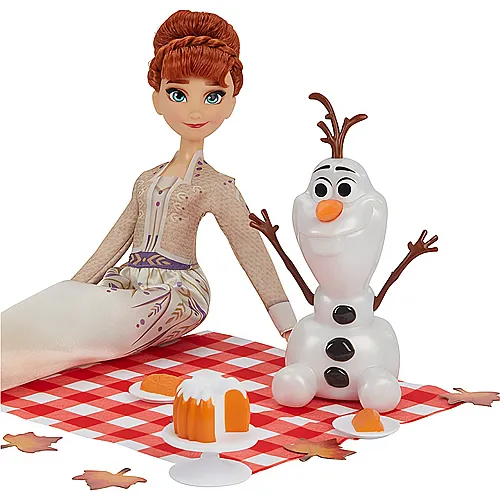 Hasbro Disney Frozen Anna und Olafs Herbstpicknick