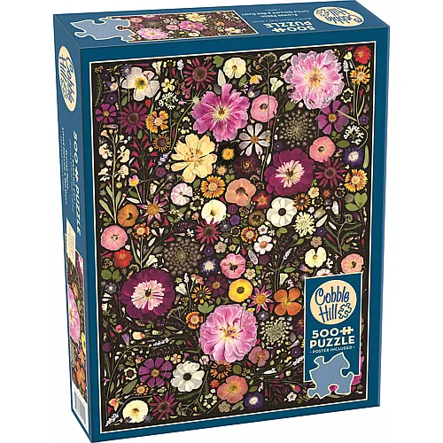 Cobble Hill Puzzle Bl�tenpresse: Zierblumen (500Teile)