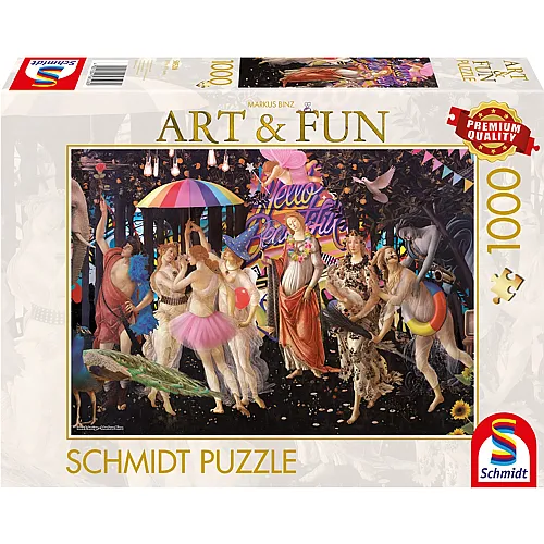 Schmidt Puzzle Art & Fun La Primavera (1000Teile)