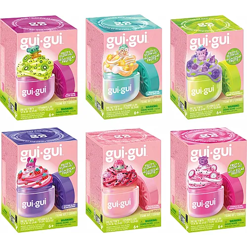 Moose Toys Gui Gui Einzeldose II ass. (7) 6-fach ass., duftender Schleim,