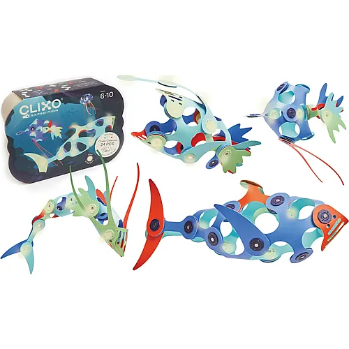 Ocean Creatures - 24 Teile