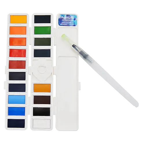 OZ International Art&go Palette Aquarelle Accordeon 18 Couleurs