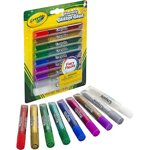 Crayola 9 Glitzerkleber