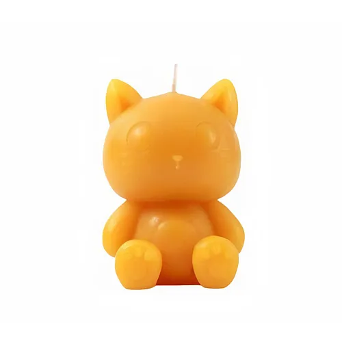 i-total CAT-Kerze gelbe 7 x 6 x 10cm
