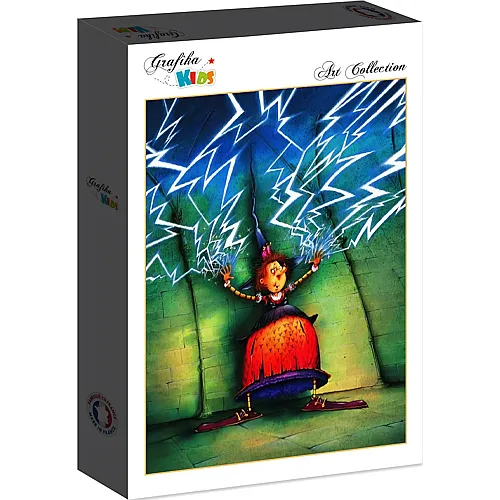 Grafika Puzzle Art Collection Fran�ois Ruyer Grafika Kids Die Blitzhexe - 12 Teile