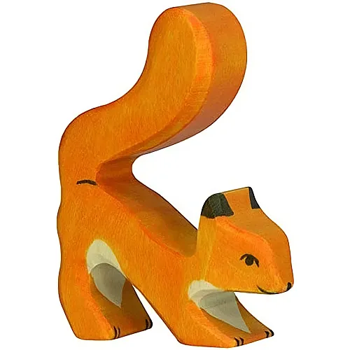 Holztiger Eichh�rnchen orange