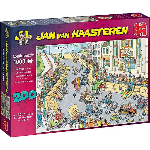 Jumbo Puzzle Jan van Haasteren Seifenkisten-Rennen (1000Teile)