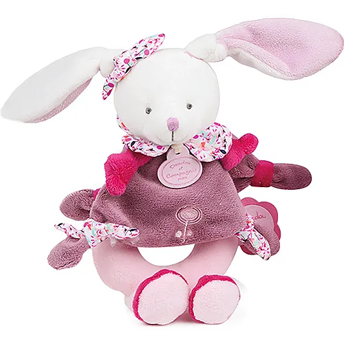 Rassel Hase Kirsche - 19 cm