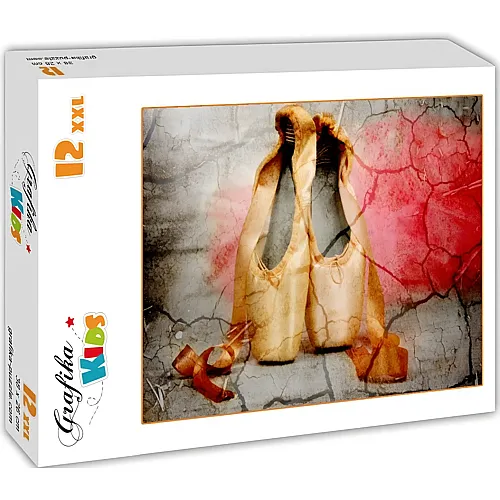 Grafika Puzzle Grafika Kids Vintage Dancing Shoes - 12 Teile