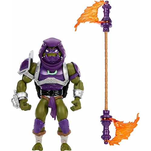 Mattel Masters of the Universe Origins Turtles of Grayskull Donatello Reptile Wars - 14 cm