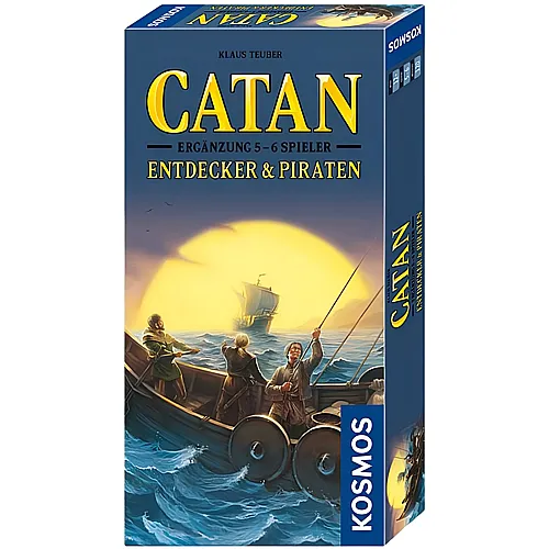 Kosmos Die Siedler von Catan Erweiterung 5-6 Spieler Entdecker & Piraten