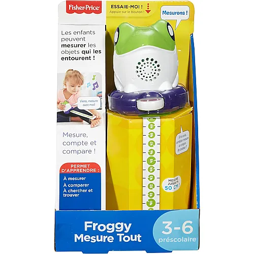 Fisher-Price Ausziehbares Meterma� in Froschformat von Fisher Price � FGL37 � Spielzeug (Franz�sische Version)