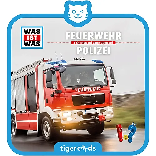 Tigermedia tigercard Was ist Was - Feuerwehr / Polizei (DE)