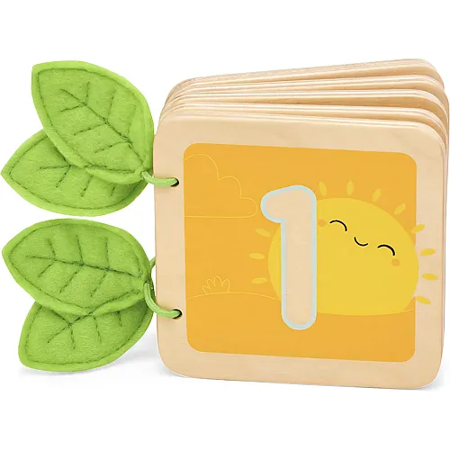 Le Toy Van Counting Book/Holzbuch - Zahlen Lernen 1 bis 10