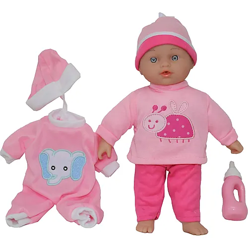 Puppe mit Zubehör - 28 cm