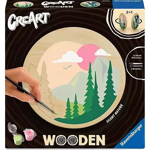 Ravensburger CreArt Wooden Malen nach Zahlen - Stille Natur