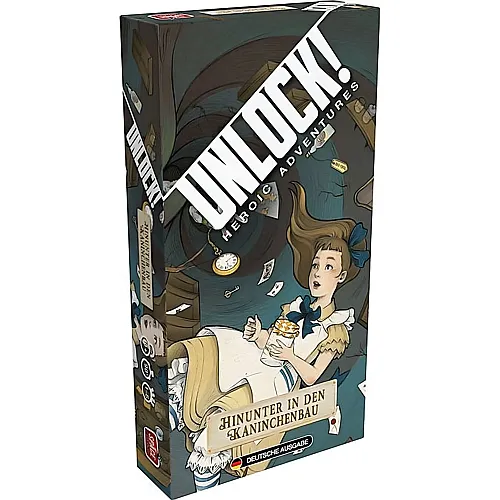 Space Cowboys Unlock! Hinunter I.d. Kaninchenbau (einzelszenario) Box5c
