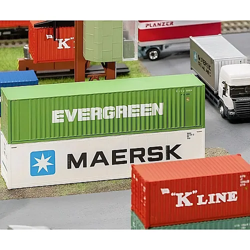 Faller 40 Hi-Cube Container EVERGREEN